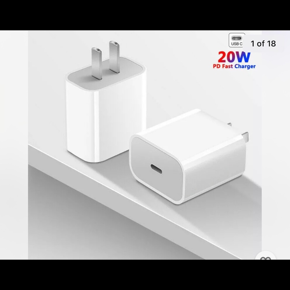 20w iPhone type c adapter.charge device really fast
